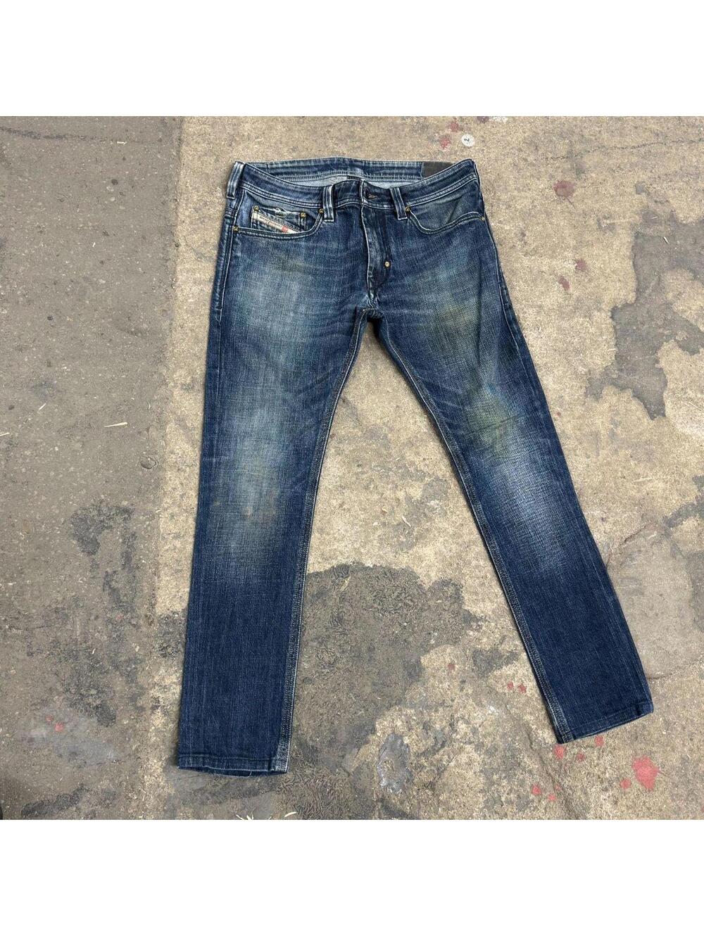 Vintage Diesel Low Rise Distressed Y2K Jeans L